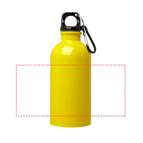 Oregon 400 ml vattenflaska i RCS-certifierat rostfritt stål med enkelvägg och karbinhake