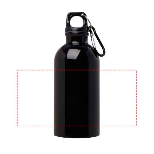 Oregon 400 ml vattenflaska i RCS-certifierat rostfritt stål med enkelvägg och karbinhake