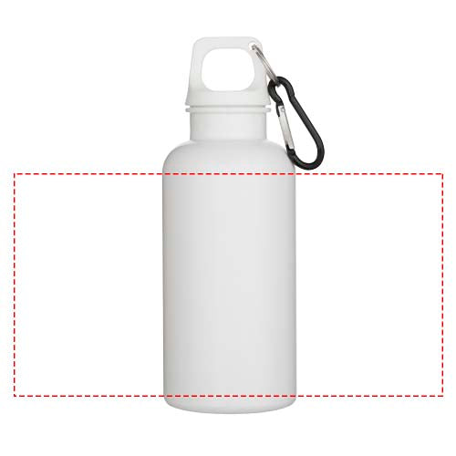 Oregon 400 ml vattenflaska av RCS-certifierad återvunnen plast med karbinhake