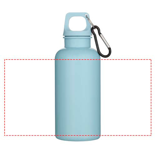 Oregon 400 ml vattenflaska av RCS-certifierad återvunnen plast med karbinhake