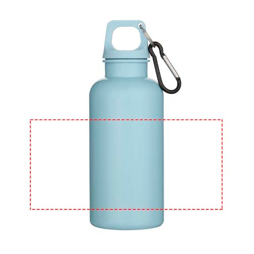 Oregon 400 ml vattenflaska av RCS-certifierad återvunnen plast med karbinhake