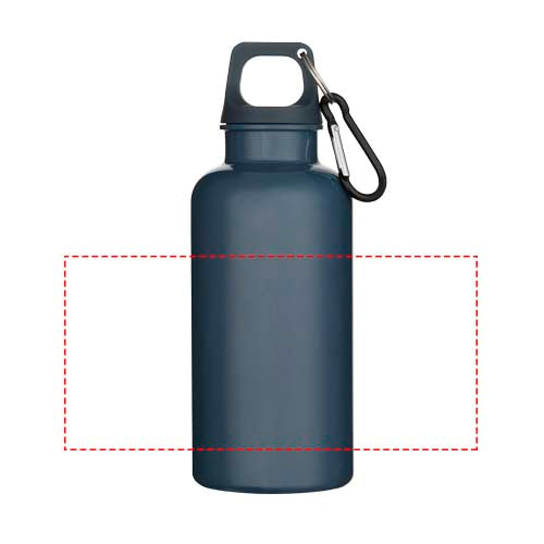 Oregon 400 ml vattenflaska av RCS-certifierad återvunnen plast med karbinhake