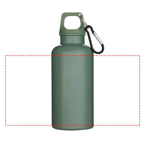 Oregon 400 ml vattenflaska av RCS-certifierad återvunnen plast med karbinhake