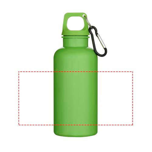 Oregon 400 ml vattenflaska av RCS-certifierad återvunnen plast med karbinhake