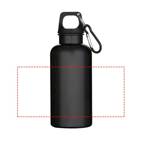 Oregon 400 ml vattenflaska av RCS-certifierad återvunnen plast med karbinhake
