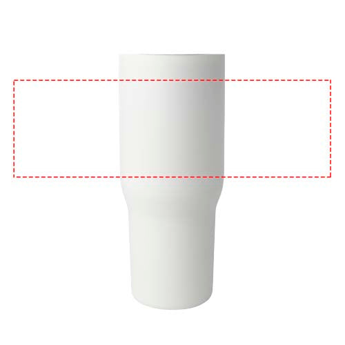 Bronx 900 ml vakuumisolerad termos av koppar och RCS-certifierat återvunnet rostfritt stål med ett lock med dubbla funktioner