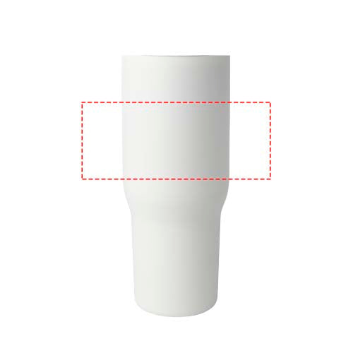 Bronx 900 ml vakuumisolerad termos av koppar och RCS-certifierat återvunnet rostfritt stål med ett lock med dubbla funktioner
