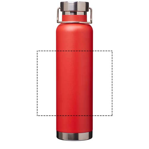 Thor 650 ml vakuumisolerad vattenflaska tillverkad av återvunnet RCS-rostfritt stål och koppar