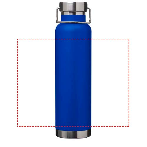 Thor 650 ml vakuumisolerad vattenflaska tillverkad av återvunnet RCS-rostfritt stål och koppar