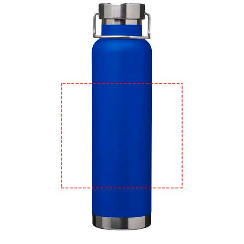 Thor 650 ml vakuumisolerad vattenflaska tillverkad av återvunnet RCS-rostfritt stål och koppar