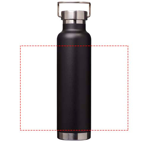 Thor 650 ml vakuumisolerad vattenflaska tillverkad av återvunnet RCS-rostfritt stål och koppar