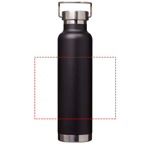 Thor 650 ml vakuumisolerad vattenflaska tillverkad av återvunnet RCS-rostfritt stål och koppar