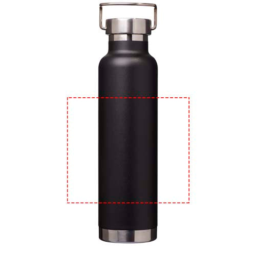 Thor 650 ml vakuumisolerad vattenflaska tillverkad av återvunnet RCS-rostfritt stål och koppar