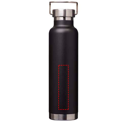 Thor 650 ml vakuumisolerad vattenflaska tillverkad av återvunnet RCS-rostfritt stål och koppar