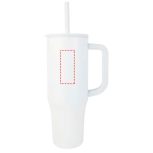 Brady 900 ml RCS-certifierad isolerad mugg med silikonsugrör