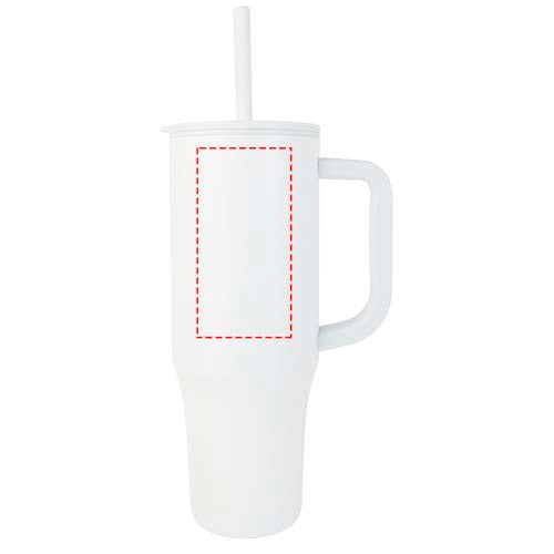 Brady 900 ml RCS-certifierad isolerad mugg med silikonsugrör