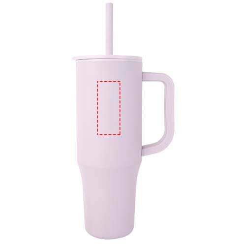 Brady 900 ml RCS-certifierad isolerad mugg med silikonsugrör