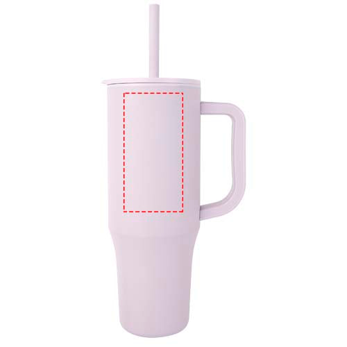 Brady 900 ml RCS-certifierad isolerad mugg med silikonsugrör
