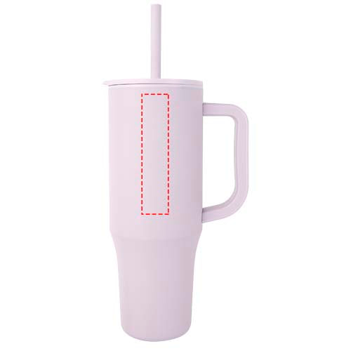 Brady 900 ml RCS-certifierad isolerad mugg med silikonsugrör