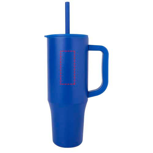 Brady 900 ml RCS-certifierad isolerad mugg med silikonsugrör