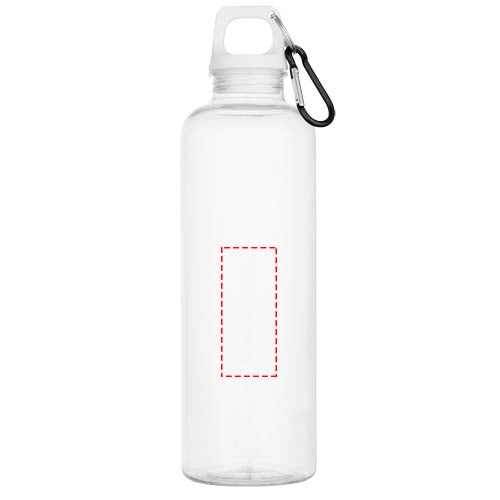 Oregon 750 ml vattenflaska av RCS-certifierad återvunnen plast med karbinhake
