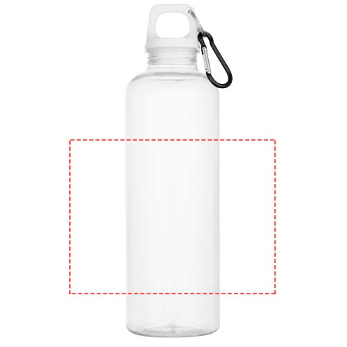 Oregon 750 ml vattenflaska av RCS-certifierad återvunnen plast med karbinhake