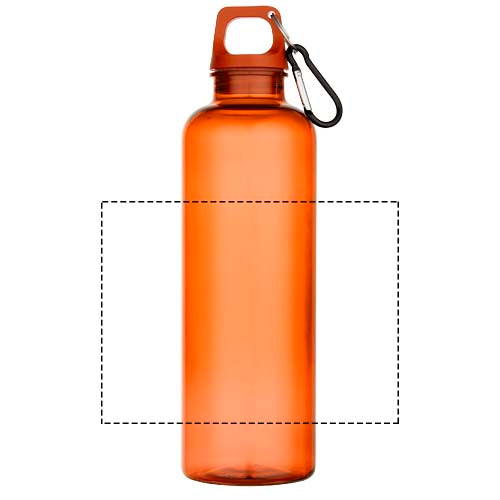 Oregon 750 ml vattenflaska av RCS-certifierad återvunnen plast med karbinhake