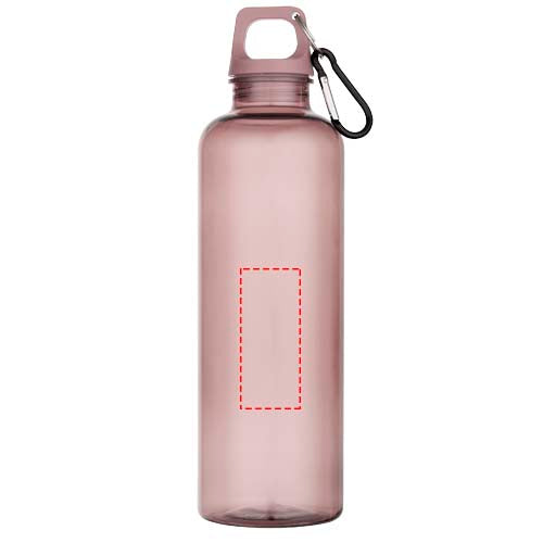 Oregon 750 ml vattenflaska av RCS-certifierad återvunnen plast med karbinhake