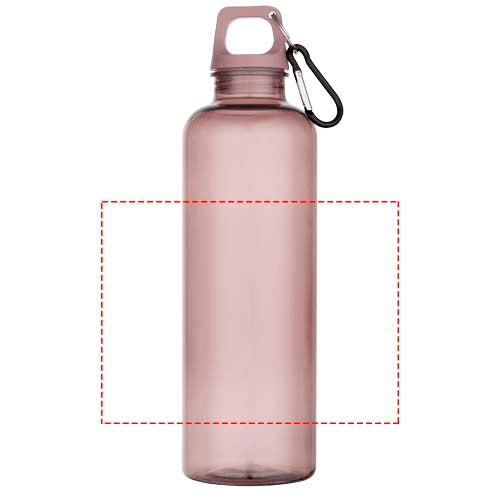 Oregon 750 ml vattenflaska av RCS-certifierad återvunnen plast med karbinhake