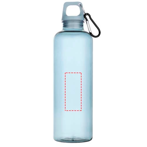 Oregon 750 ml vattenflaska av RCS-certifierad återvunnen plast med karbinhake