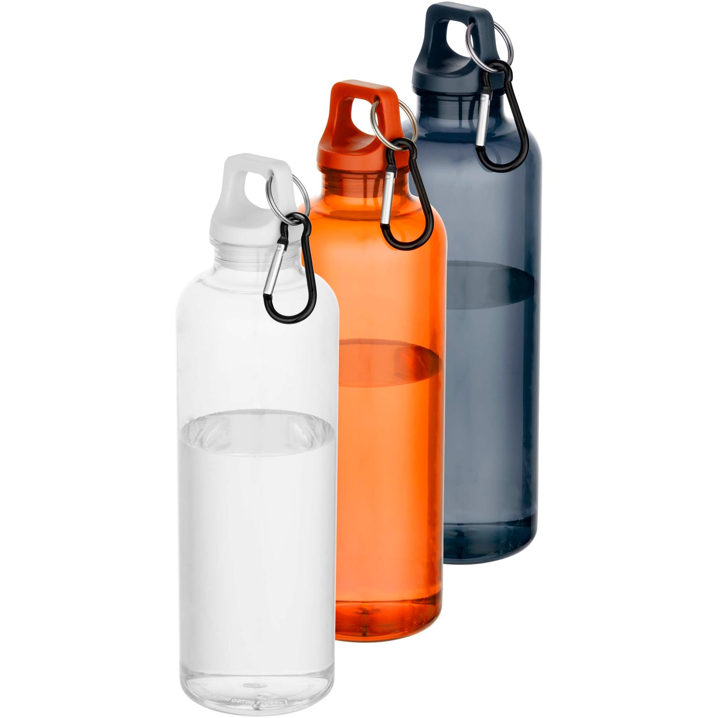 Oregon 750 ml vattenflaska av RCS-certifierad återvunnen plast med karbinhake