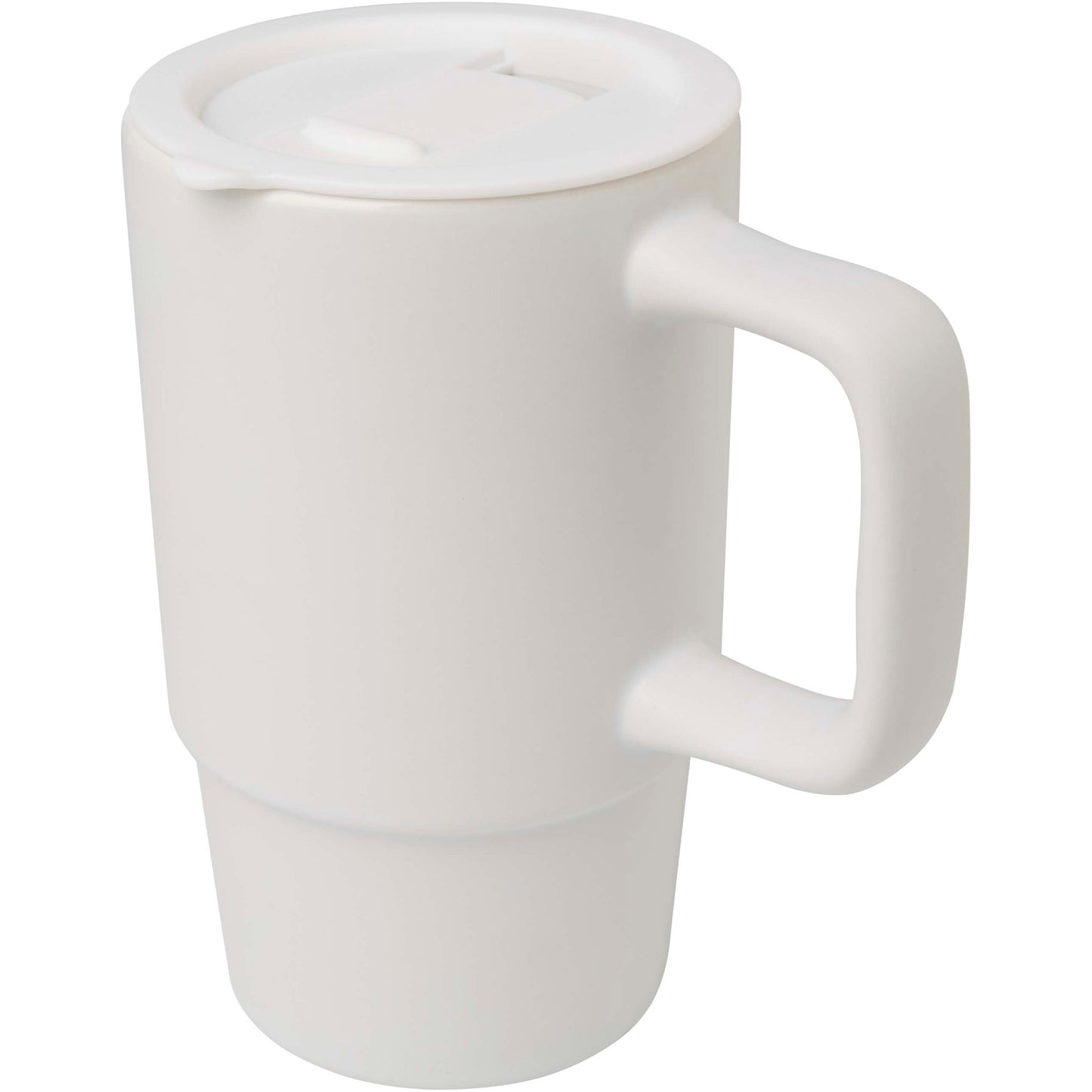 Carter 450 ml keramisk mugg med plastlock