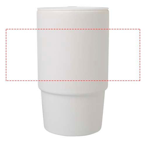 Carter 450 ml keramisk mugg med plastlock