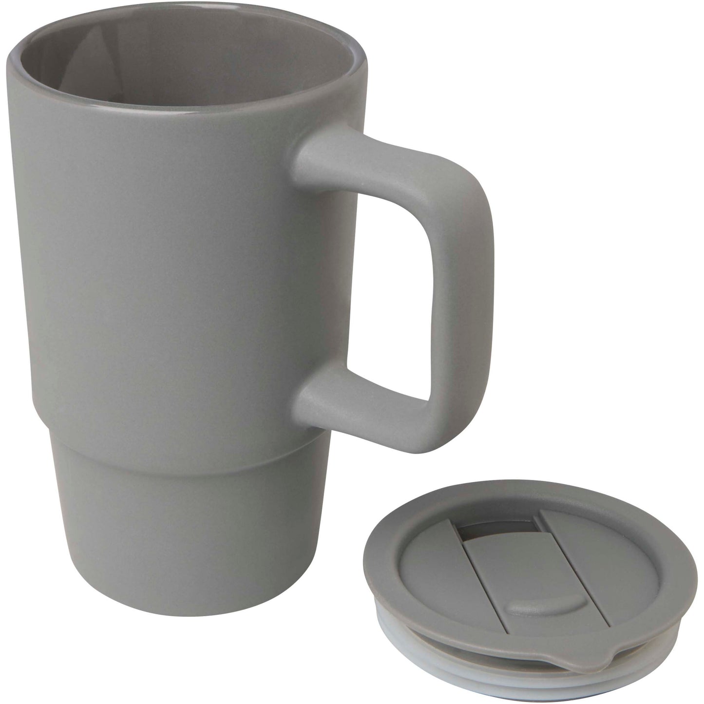 Carter 450 ml keramisk mugg med plastlock