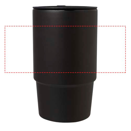Carter 450 ml keramisk mugg med plastlock