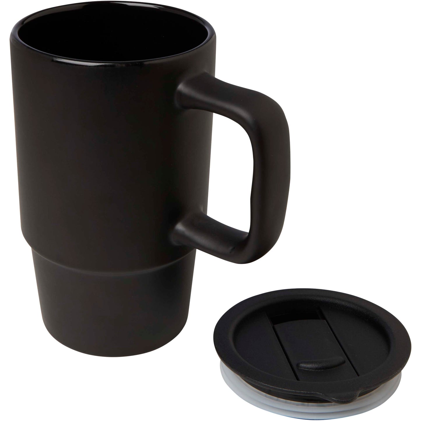 Carter 450 ml keramisk mugg med plastlock