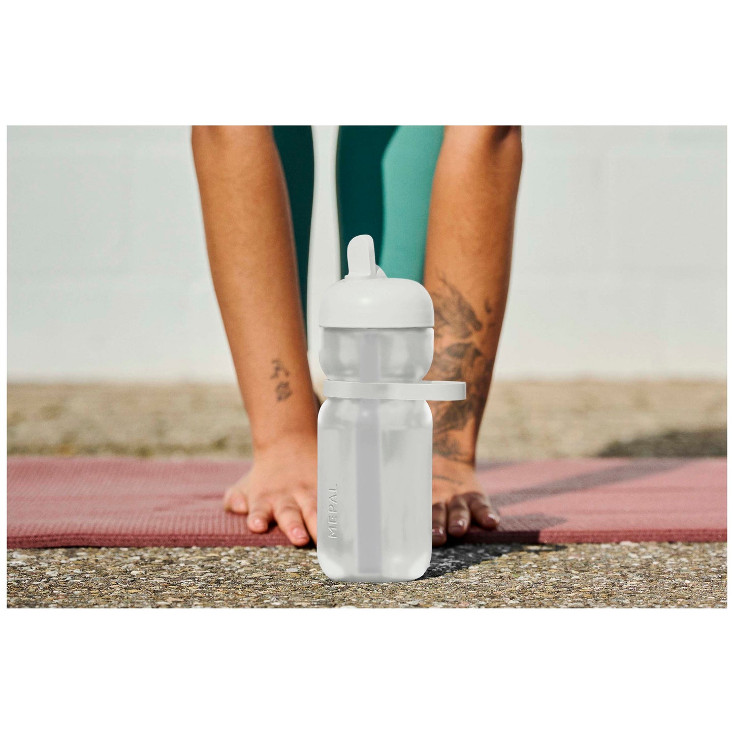 Mepal 600 ml sportflaska med uppfällbart lock