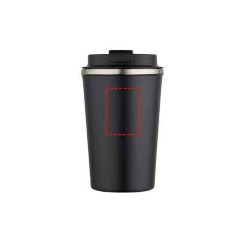 Newport 350 ml dubbelväggig vakuumisolerad resemugg i rostfritt stål
