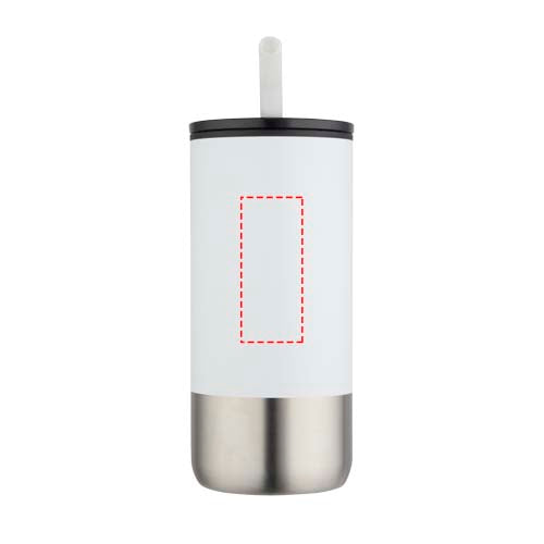 Grayson 480 ml RCS-återvunnen isolerad termos med sugrör