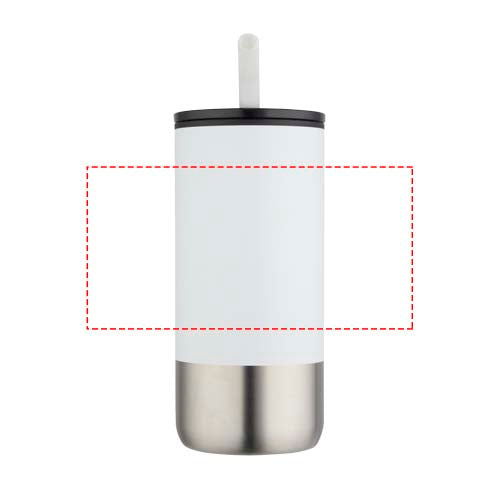 Grayson 480 ml RCS-återvunnen isolerad termos med sugrör