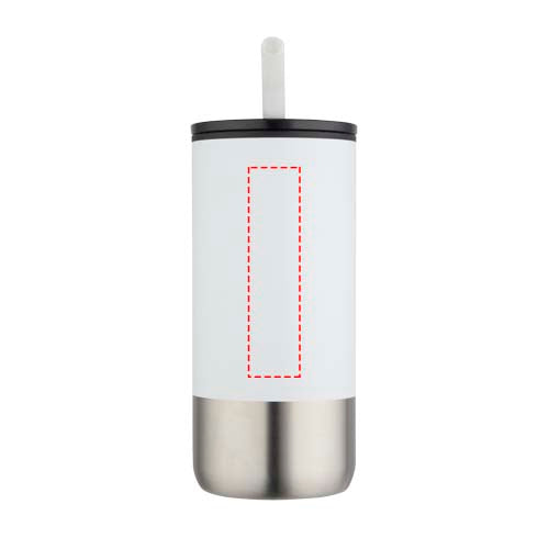 Grayson 480 ml RCS-återvunnen isolerad termos med sugrör