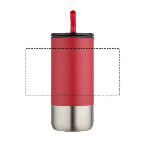 Grayson 480 ml RCS-återvunnen isolerad termos med sugrör