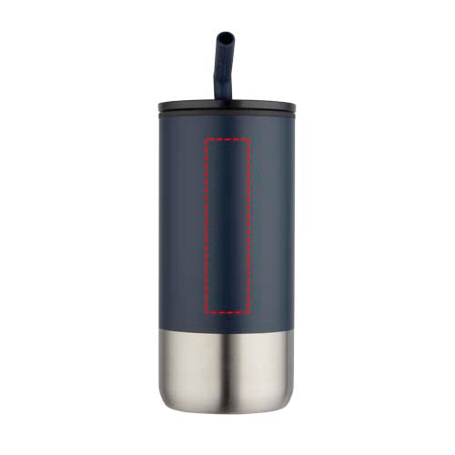 Grayson 480 ml RCS-återvunnen isolerad termos med sugrör