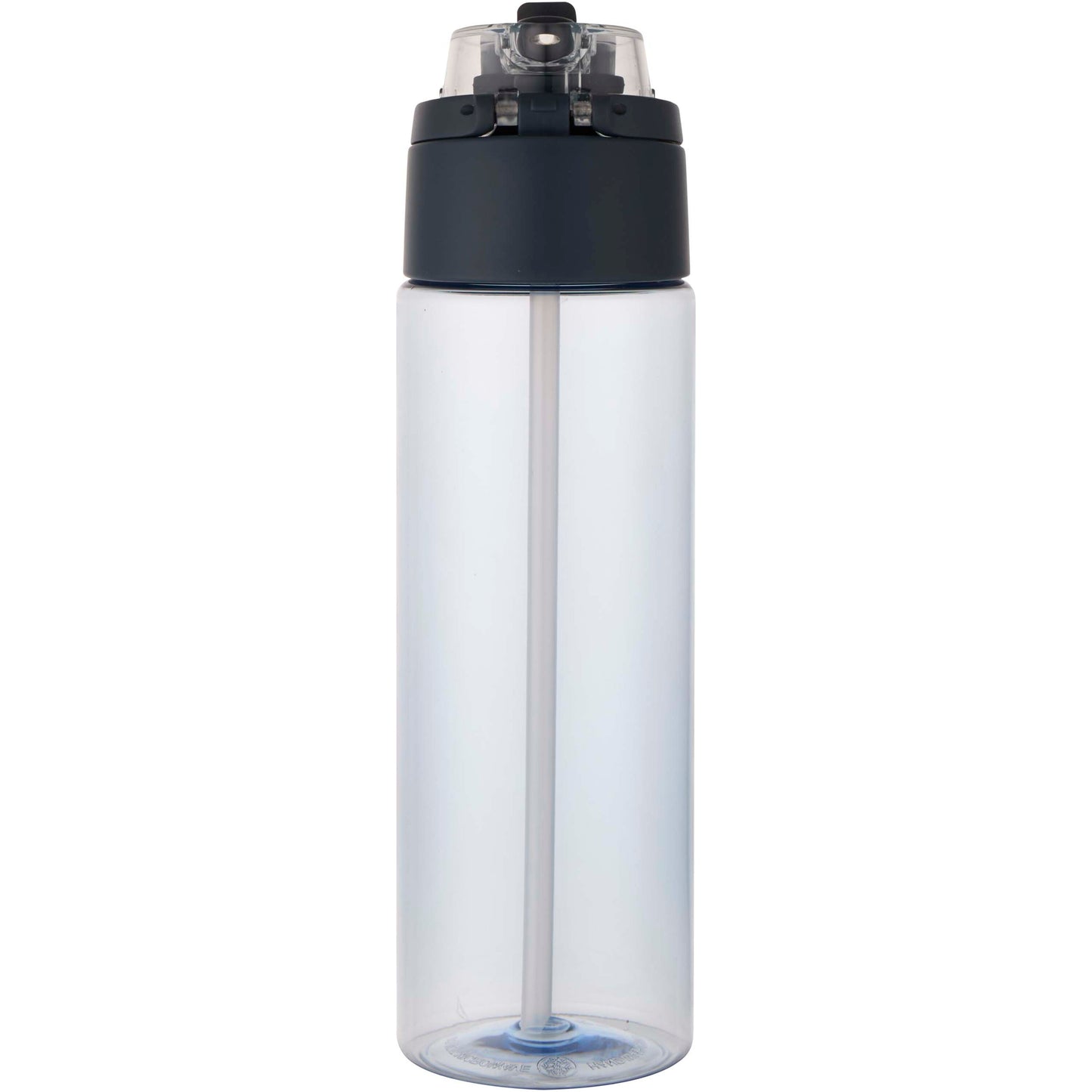 Theron 700 ml vattenflaska i återvunnen plast från RCS med lock med dubbla funktioner och utfällbart sugrör