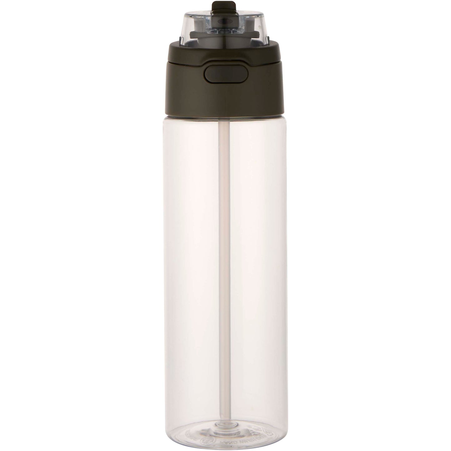 Theron 700 ml vattenflaska i återvunnen plast från RCS med lock med dubbla funktioner och utfällbart sugrör