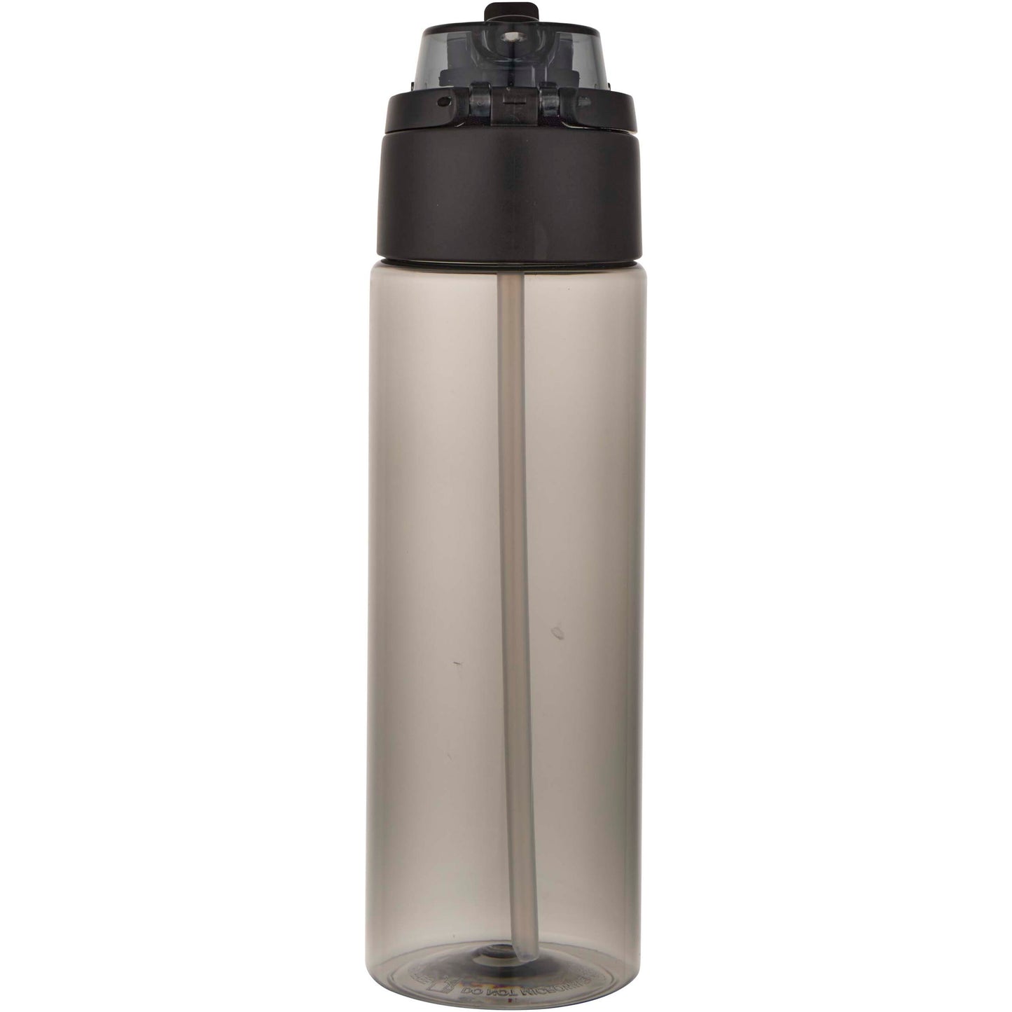 Theron 700 ml vattenflaska i återvunnen plast från RCS med lock med dubbla funktioner och utfällbart sugrör