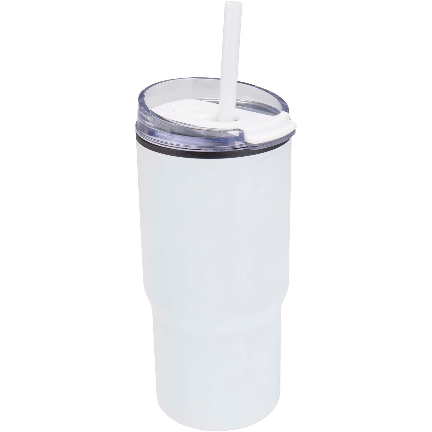 Westin 540 ml RCS-mugg i återvunnet material med dubbelvägg och isolering samt sugrör
