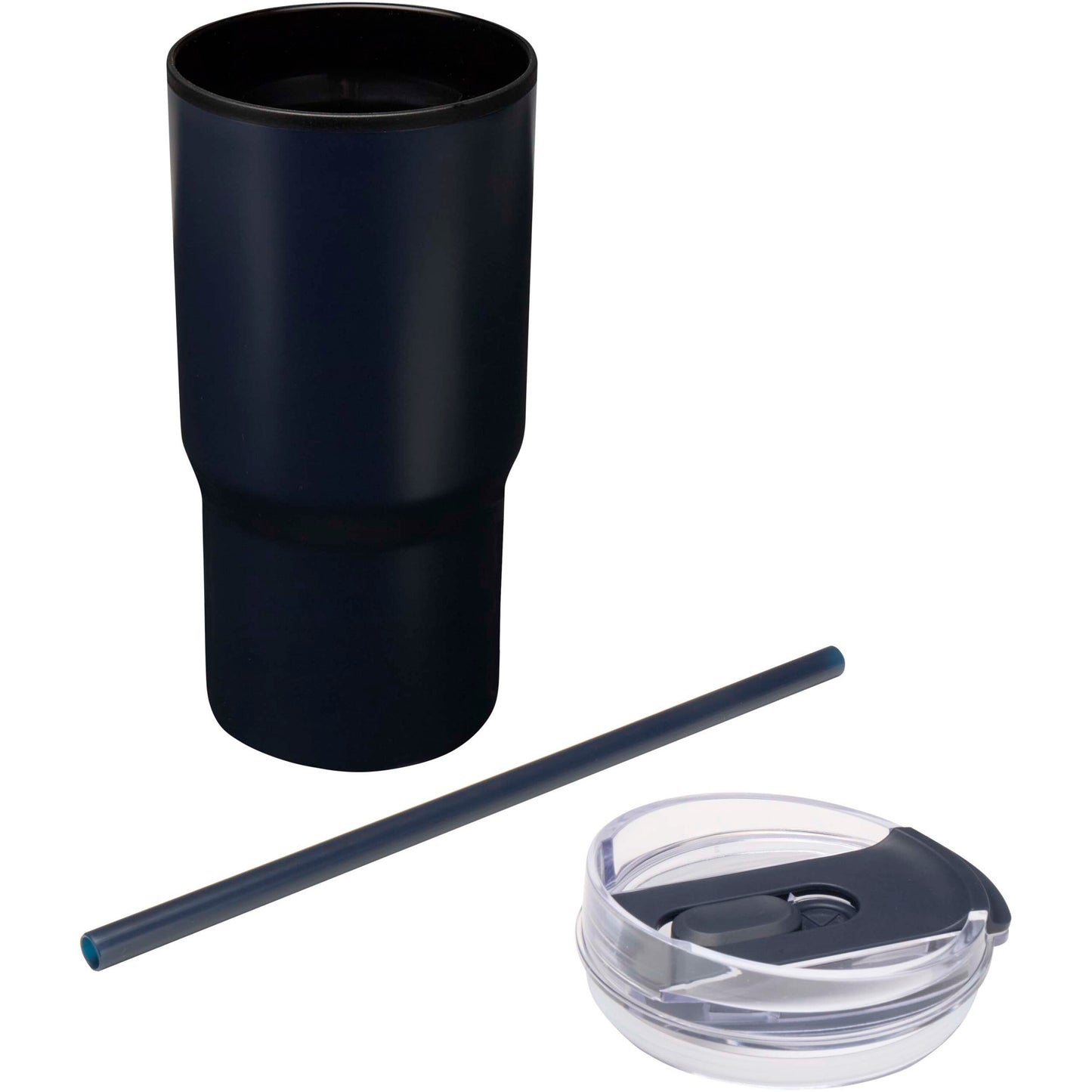 Westin 540 ml RCS-mugg i återvunnet material med dubbelvägg och isolering samt sugrör