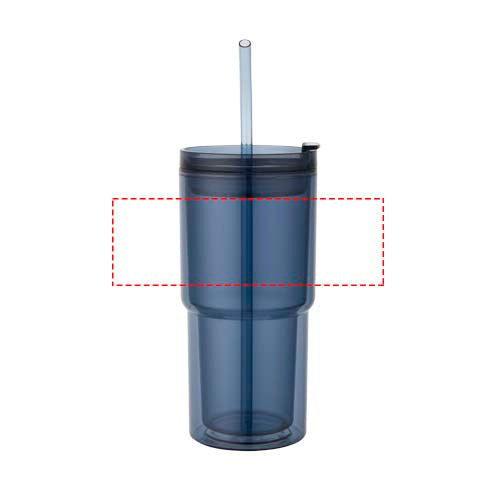 Archer 480 ml plastmugg med dubbla väggar