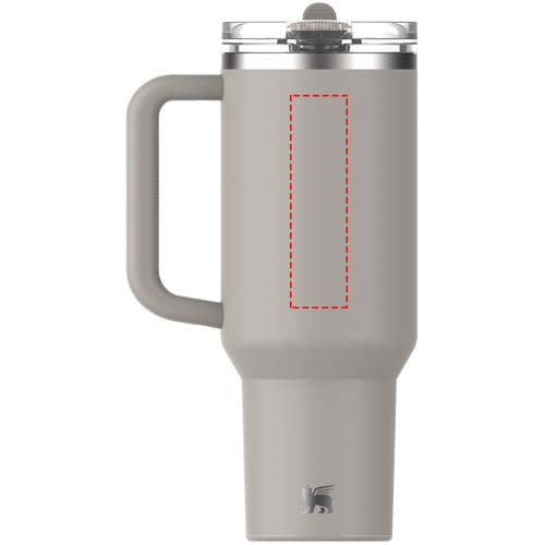 Stanley Quencher® ProTour 1180 ml isolerad mugg i återvunnet rostfritt stål med flip-sugrör